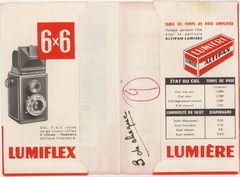 Lumiere Pochette Verso