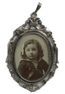 Pendentif Photo en Argent